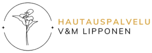 Hautauspalvelu V & M Lipponen logo